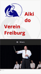 Mobile Screenshot of aikido-freiburg.de
